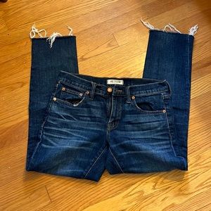 Madewell mid rise boyfriend size 25